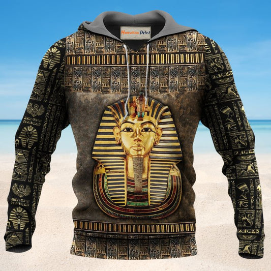 Ancient Classic Egypt Pharaoh Hoodie For Egyptian Themes Weekend Travel And Comfortable Layering