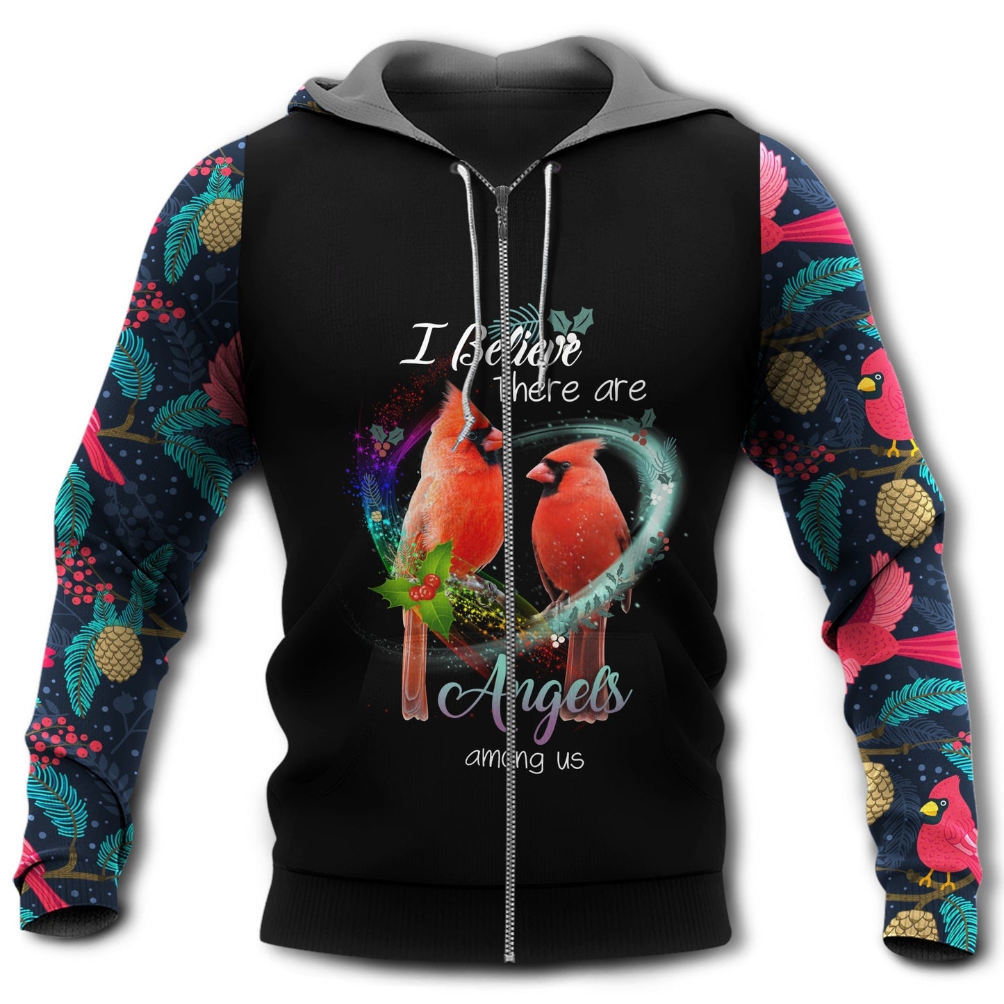 Angels Among Believe Hoodie For Casual Activities Seasonal Outings And Gift Ideas