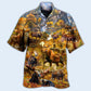 Woodland Moose Spend Hawaiian Shirt Design Detail For Beach Days And Holiday Travel