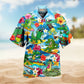 Alligator Wave Surfing Hawaiian Shirt For Tropical Trips Coastal Events And Distinctive Summer Style