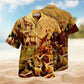 Amazing Mountain Goat Hawaiian Shirt For Beach Holidays Wildlife Lovers And Distinctive Summer Style