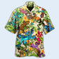 Lizard Hawaiian Shirt With All Over Print For Beach Vacations Casual Parties And Warm Weather Style