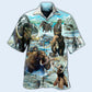 Mammoth Animals Back Alive Hawaiian Shirt For Beach Parties And Weekend Getaways