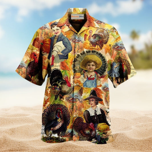 Bad Day To Be A Turkey Hawaiian Shirt For Tropical Trips Coastal Events And Distinctive Summer Style