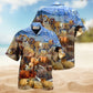 Bighorn Sheep In Beautiful Plateau Hawaiian Shirt For Summer Vacation Beach Travel And Relaxed Casual Wear