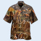 Mammoth Animals Bring Back Hawaiian Shirt Pattern Detail For Summer Holidays And Outdoor Fun