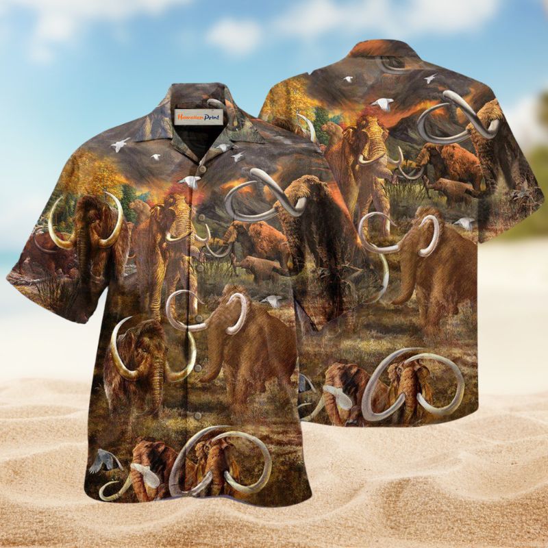 Animals Bring Mammoth Hawaiian Shirt For Beach Days, Summer Outings, And Thoughtful Gift Giving