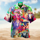 Colorful Sheep Hawaiian Shirt For Coastal Adventures Outdoor Gatherings And Casual Warm Weather Wear