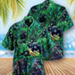 Gorilla Animals Family Gorillas Jungle Together Hawaiian Shirt For Resort Getaways And Comfortable Summer Activities