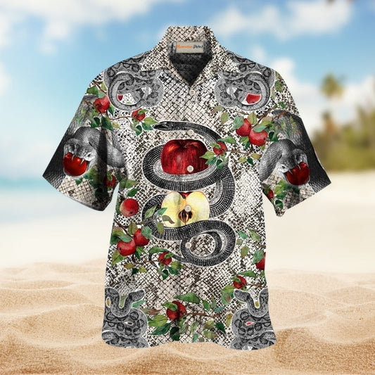 Garden Of Eden Snake Hawaiian Shirt For Island Getaways Beach Parties And Comfortable Vacation Style