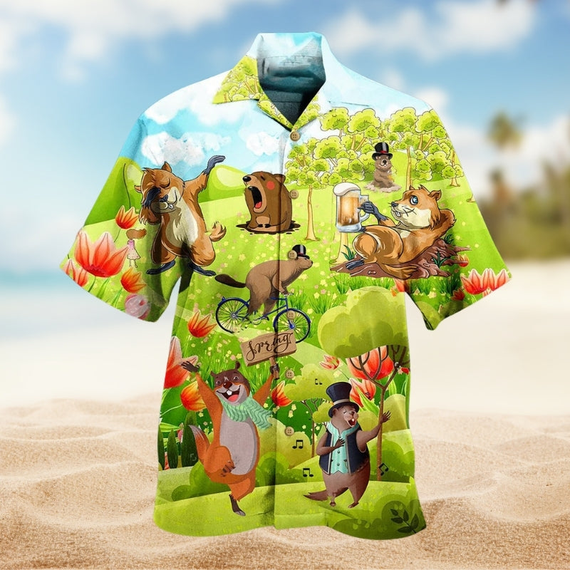 Animals Dancing Hawaiian Shirt For Beach Days, Summer Outings, And Thoughtful Gift Giving