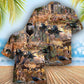 Vintage Outdoor Wildlife Hawaiian Shirt With Detailed Graphic For Island Vacation Beach Days And Thoughtful Gifting