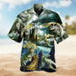 Animals Legendary Hawaiian Shirt For Tropical Holidays, Outdoor Gatherings, And Everyday Comfort