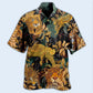 Leopard Animals Proud Natural Hawaiian Shirt Pattern Detail For Summer Holidays And Outdoor Fun