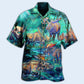 Moose Hawaiian Shirt With All Over Print For Island Vacation Beach Days And Thoughtful Gifting