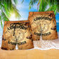 Longhorn Whisperer Western Animal Beach Shorts Artwork Detail For Tropical Travel And Everyday Wear