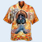 Turkey Autumn Spirit American Pride Hawaiian Shirt Pattern Detail For Summer Holidays And Outdoor Fun