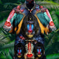 Monkey Mandrill Animals Forest Hawaiian Shirt Pattern Detail For Summer Holidays And Outdoor Fun