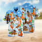 Animals Snow Hawaiian Shirt For Resort Trips, Coastal Parties, And Warm Weather Style