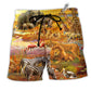 Animal Proctect Wildlife Protect The Future Beach Shorts For Warm Weather Trips And Everyday Use