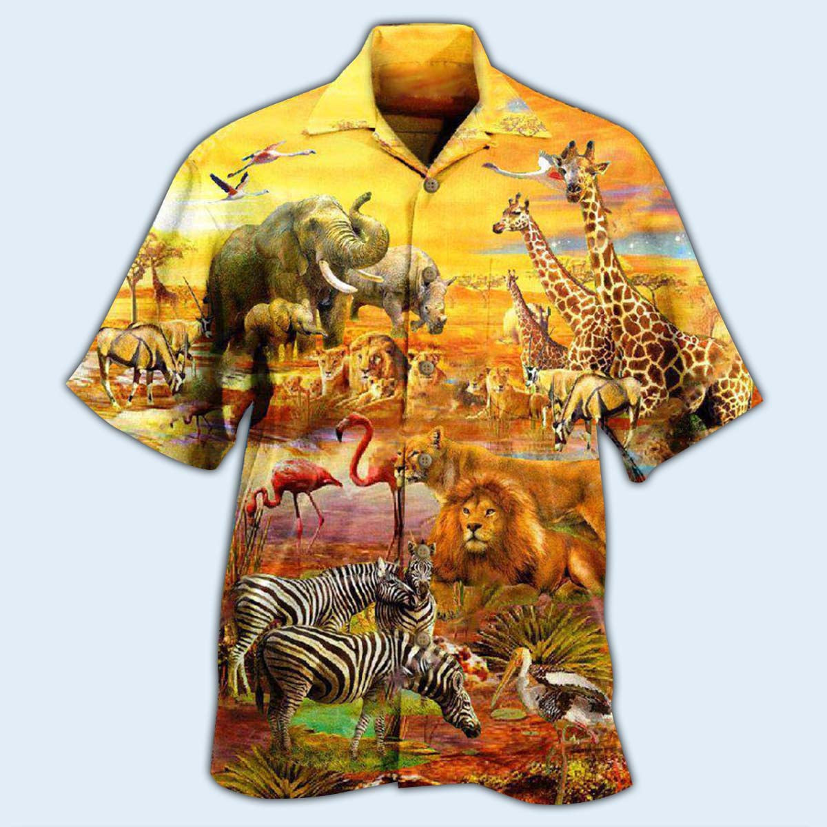 Animals Proctect Wildlife Protect Future Hawaiian Shirt For Resort Getaways And Comfortable Summer Activities