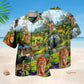 Animals Wildlife Hawaiian Shirt For Coastal Travel, Casual Events, And Comfortable Summer Wear