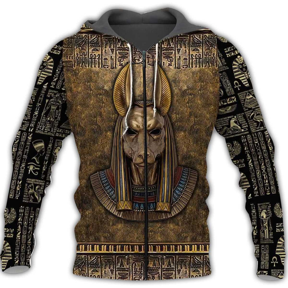 Ancient Anubis Egypt Pride Hoodie For Pride Events Seasonal Festivals And Positive Expression