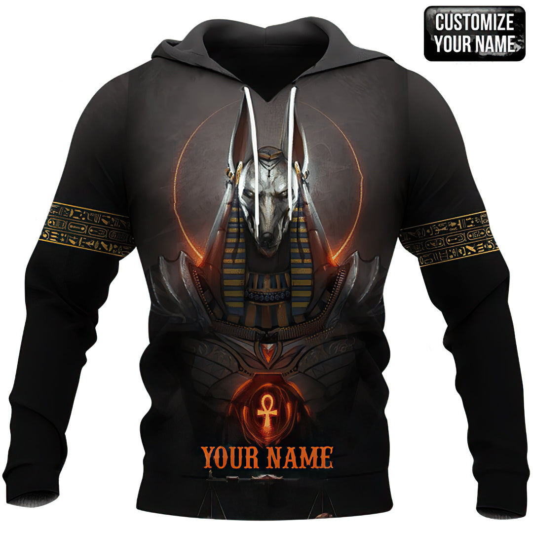 Anubis Personalized Hoodie For Mythology Inspired Streetwear Outdoor Events And Style