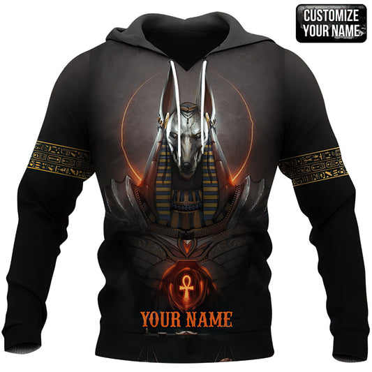 Anubis Personalized Hoodie For Mythology Inspired Streetwear Outdoor Events And Style