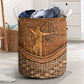 Archery Rattan Texture Lover Laundry Basket For Room Home Organizer
