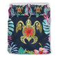 Hawaii Turtle Ocean Bedding Cover For Coastal Bedroom Decor