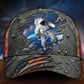 Astronaut American Flag Crack Classic Cap For Festivals Travel Adventures And Casual Gift Giving