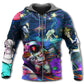 Astronaut Galaxy Space Adventure Hoodie For Fantasy Art Lovers Travel Activities And Streetwear