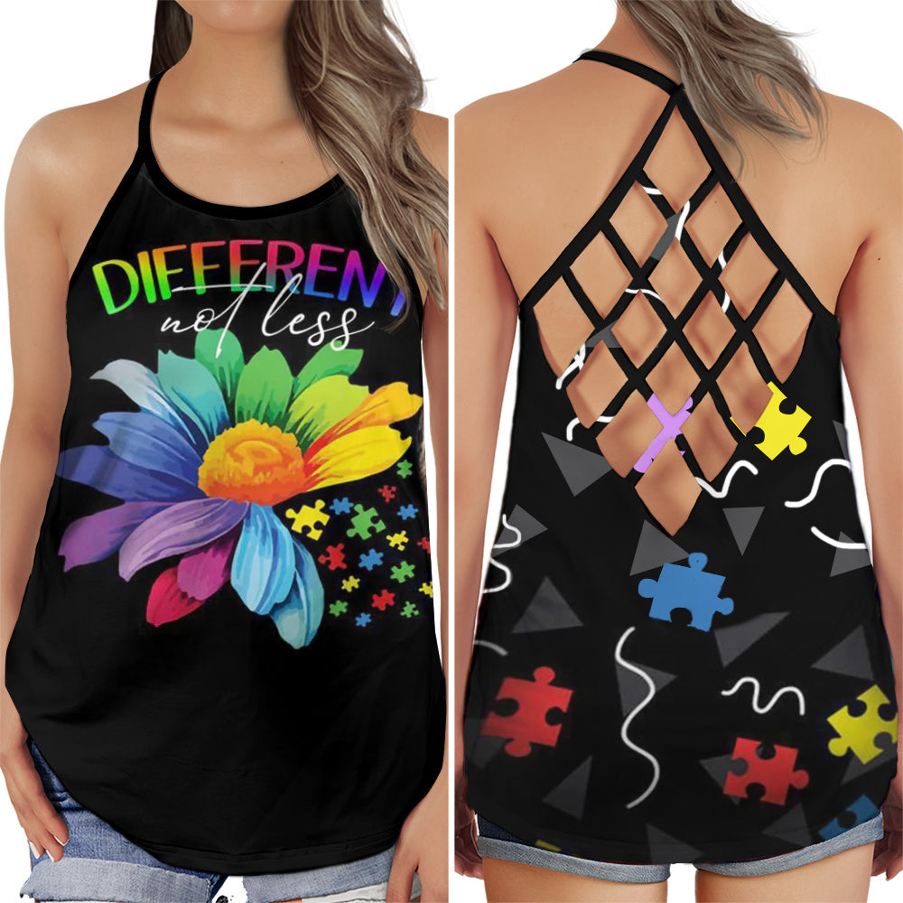 Autism Awareness Inclusive Support Hollow Tank Top For Community Events And Positive Support