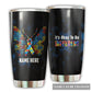 Autism Awareness Personalized 20 Oz Tumbler For Coffee Travel And Daily Drinks