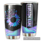 Autism Awareness Blue Personalized 20 Oz Tumbler For Coffee Travel And Daily Drinks