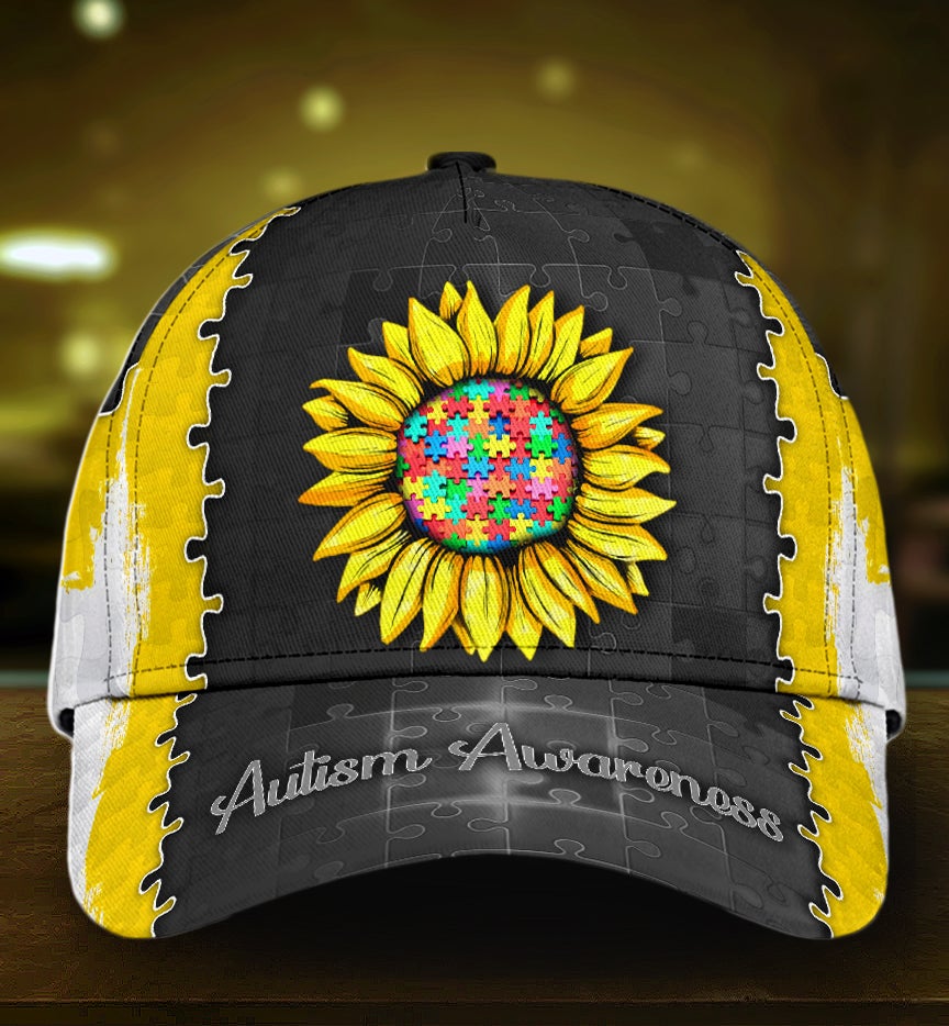 Autism Awareness You Are My Sunshine Classic Cap For Everyday Accessories Vacations And Outdoor Fun