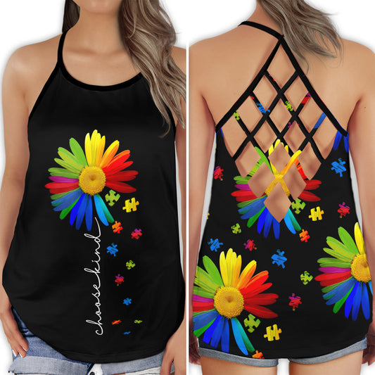 Autism Love Awareness Hollow Tank Top For Community Events And Positive Support