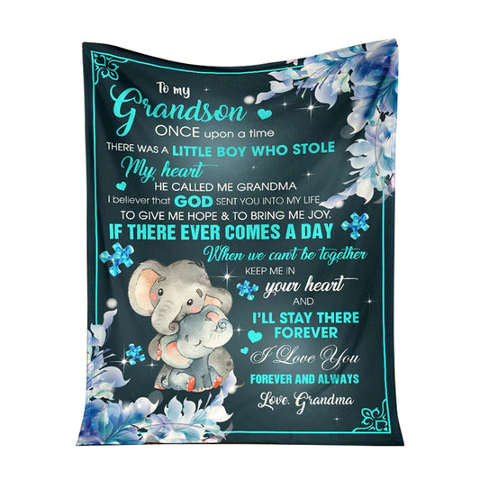 Autism Awareness Son Gift Flannel Blanket For Cozy Bedroom Sofa Decor