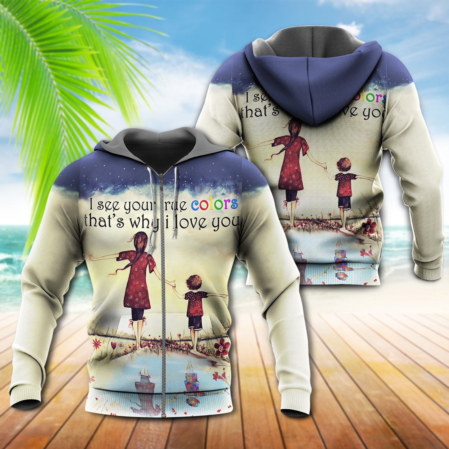 Autism True Colors Hoodie For Meaningful Gatherings Casual Style And Thoughtful Gifts
