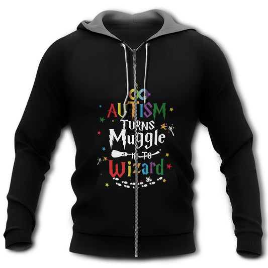 Magic Autism Acceptance Hoodie For Community Outreach Casual Travel And Meaningful Wear