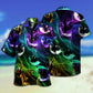 Neon Cat Awesome Flash Hawaiian Shirt For Beach Parties And Weekend Getaways