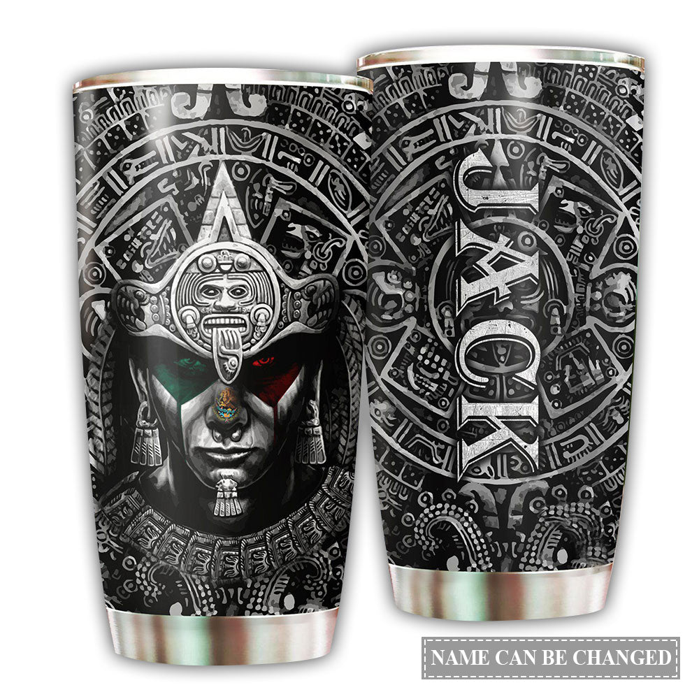 Aztec Mexico Personalized 20 Oz Tumbler For Coffee Travel And Daily Drinks
