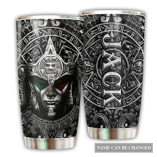 Aztec Mexico Personalized 20 Oz Tumbler For Coffee Travel And Daily Drinks