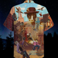 Cowboy Cats Vintage Hawaiian Shirt For Cruise Journey And Outdoor Comfort