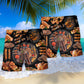 BBQ For Life Grilling Lover Lifestyle Beach Shorts Print View For Coastal Escapes And Casual Outings