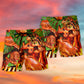BBQ Chicken Delicious Food Beach Shorts Print View For Coastal Escapes And Casual Outings