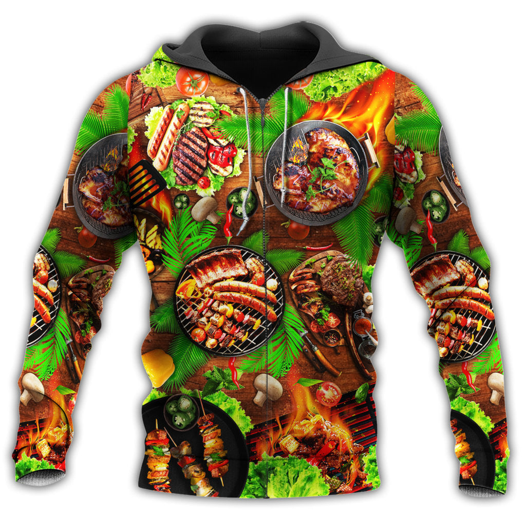 Bbq Food Lover Smoky Hoodie For Relaxed Streetwear Weekend Travel And Everyday Style