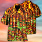 BBQ Fire Heat Grill Hawaiian Shirt For Casual Gatherings, Beach Holidays, And Thoughtful Gift Giving