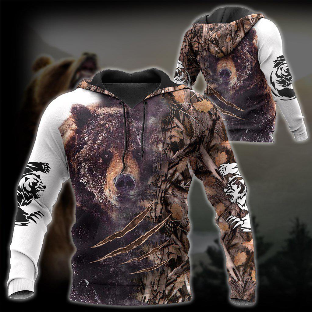 Bear Stronger Hoodie For Nature Lovers Casual Travel And Comfortable Layering